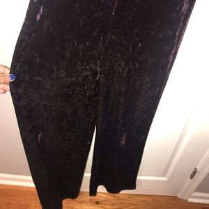 Plum Velvet Rachel Roy Jumpsuit